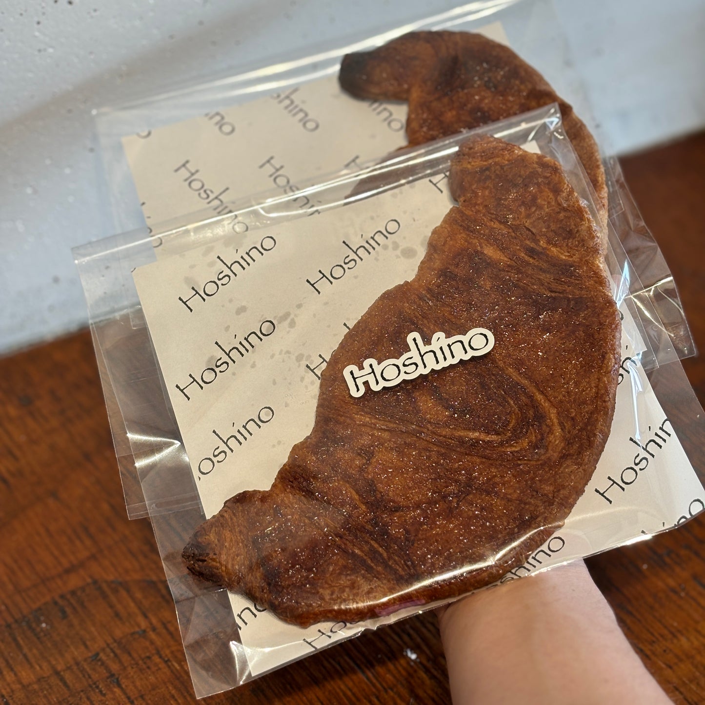 French Caramelized Croissant Crisp