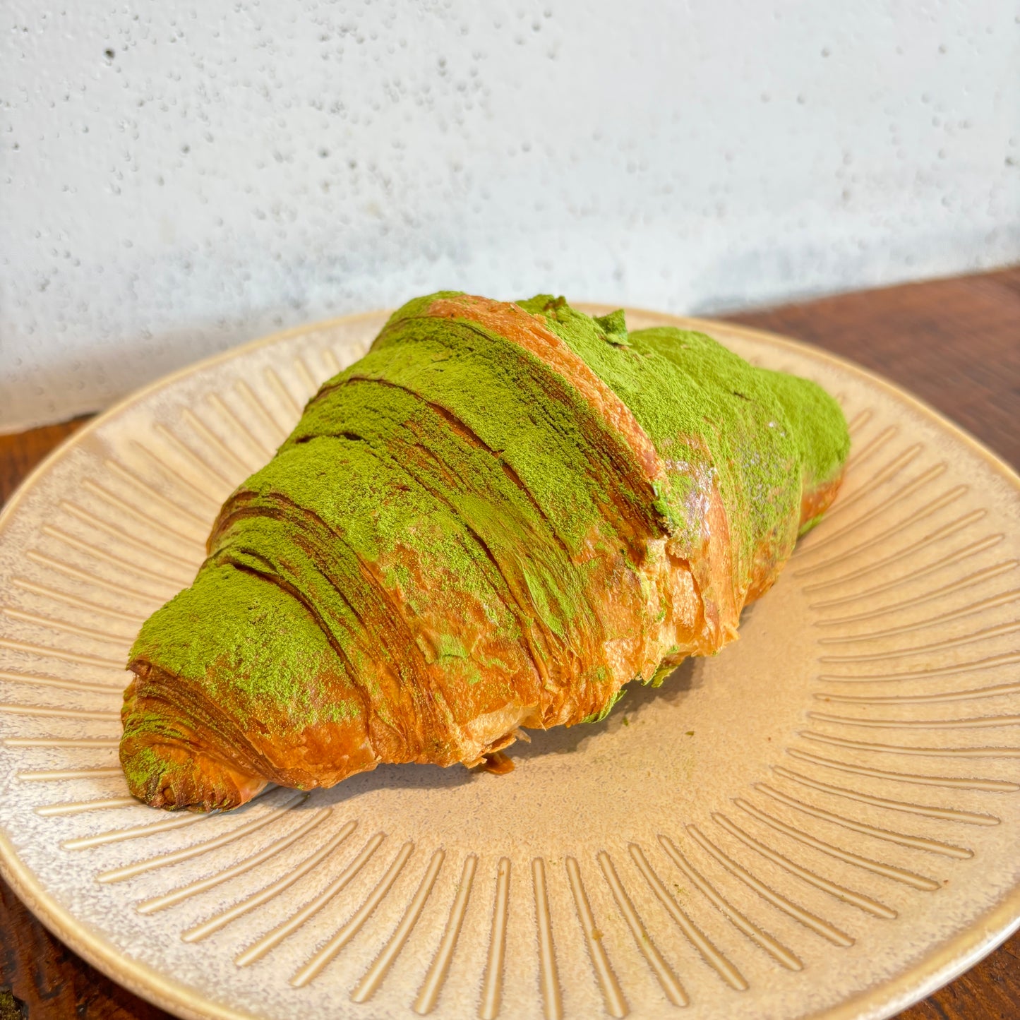 Matcha Iced Croissant