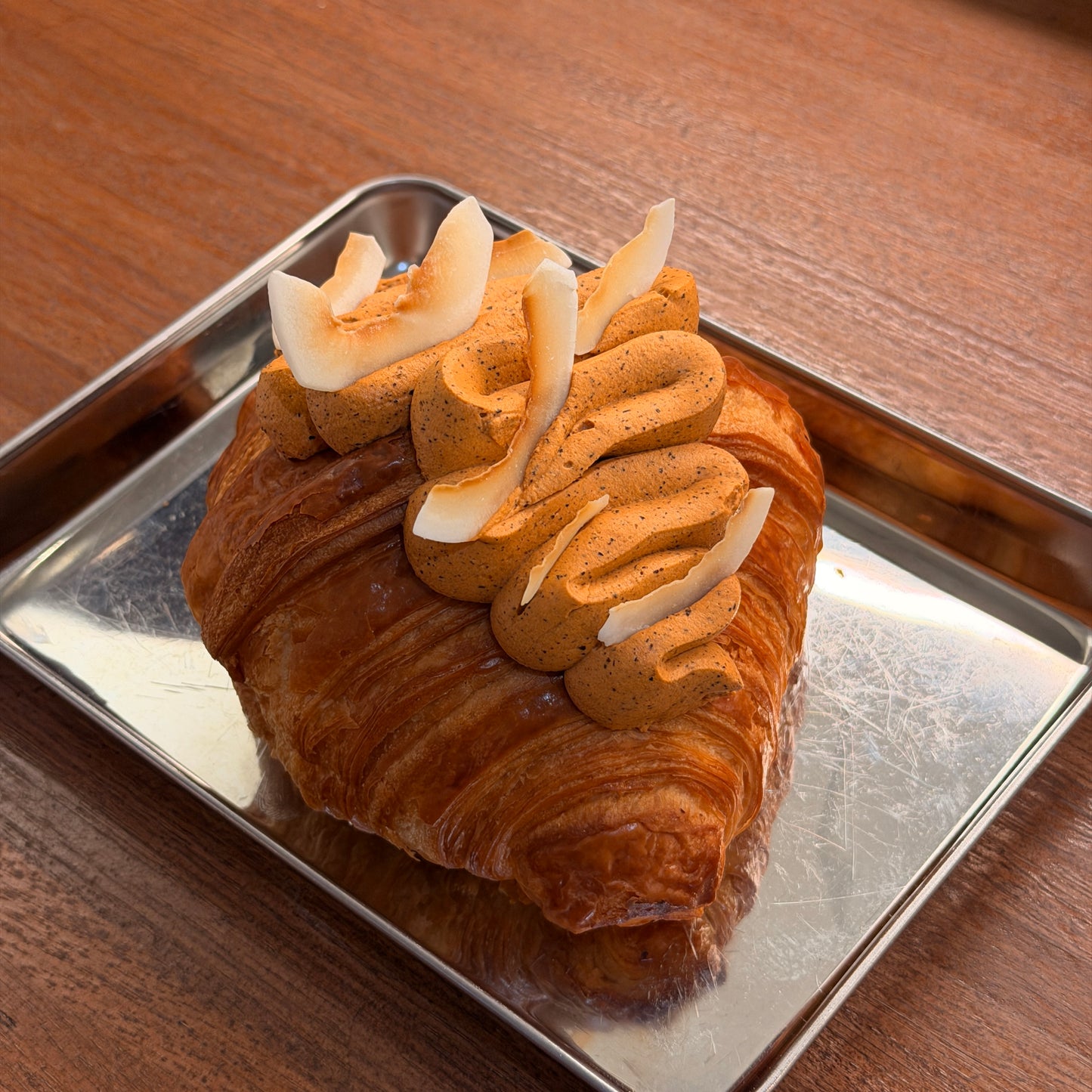 Thai Tea Croissant
