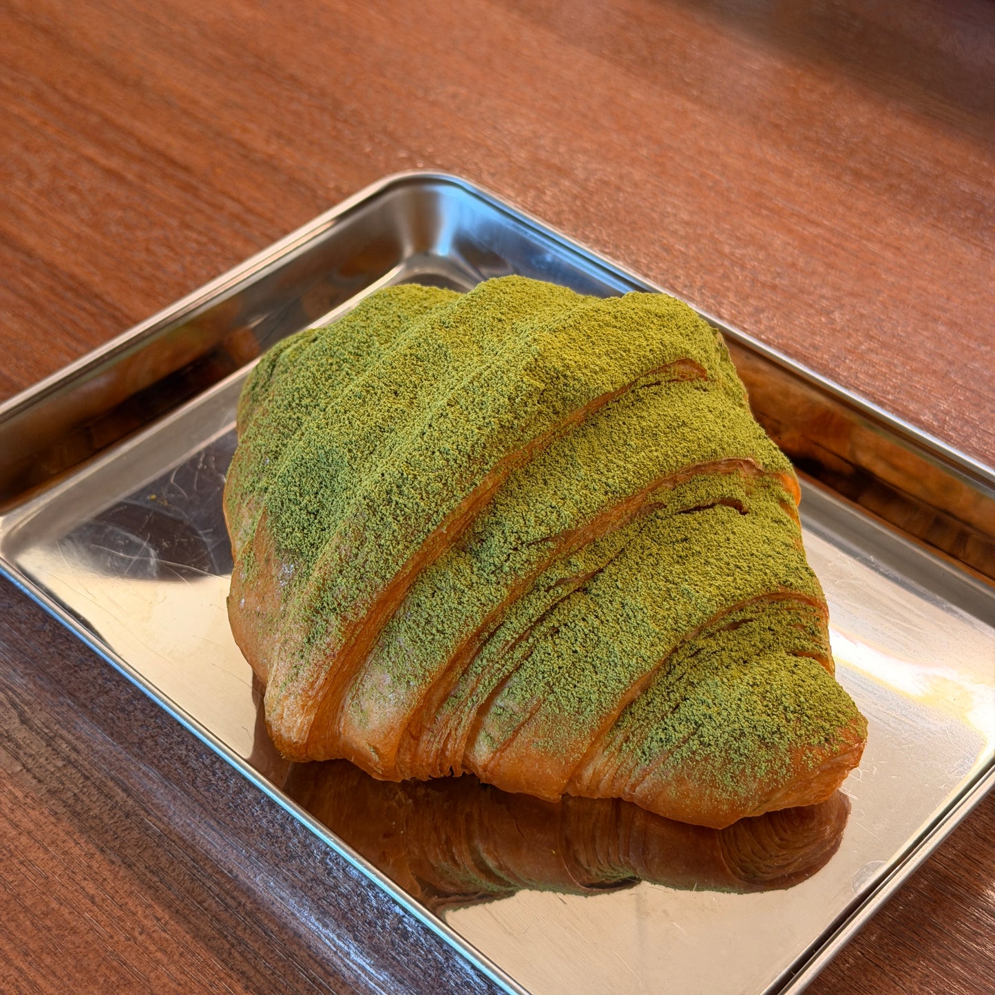 Matcha Iced Croissant