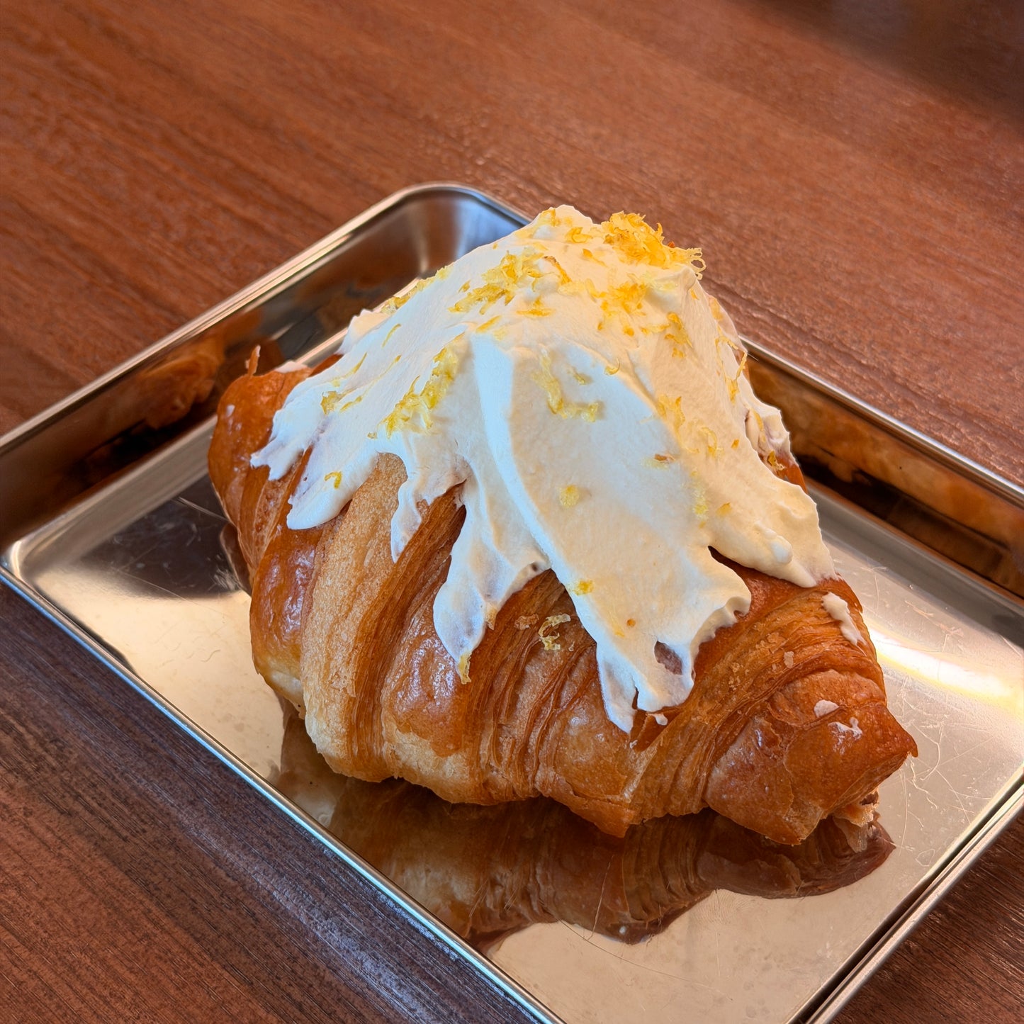 Yuzu Genmaicha Croissant