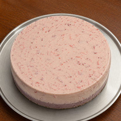 Strawberry Taro Cheesecake